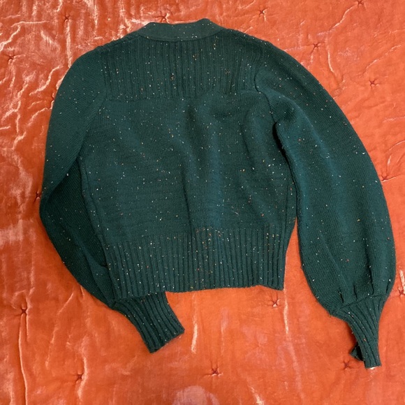 Vintage Alberoy green will cardigan size extra small. - Picture 5 of 5